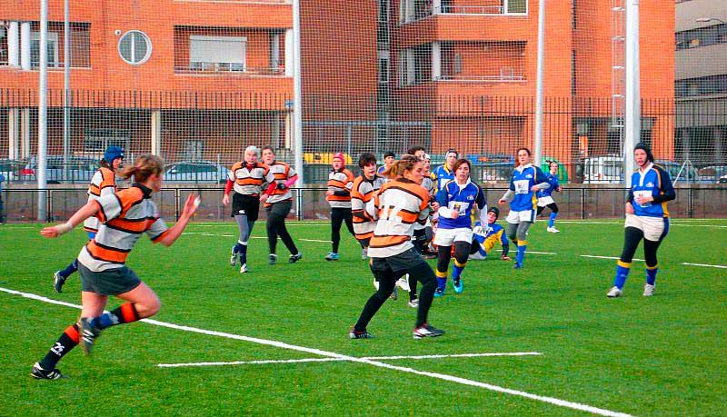 Rugby femenino en Alcalá de Henares