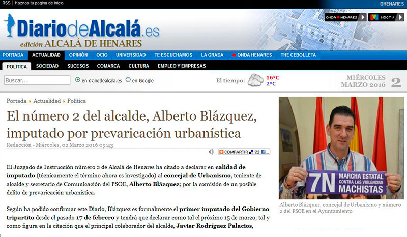 Diario de Alcalá, 2 de marzo 2016 