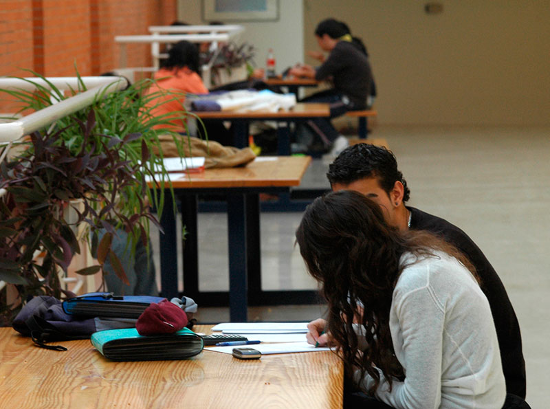 Estudiantes de la Universidad de Alcalá