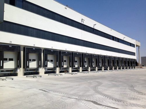 Vista exterior de las nuevas instalaciones de Lidl en Alcalá 