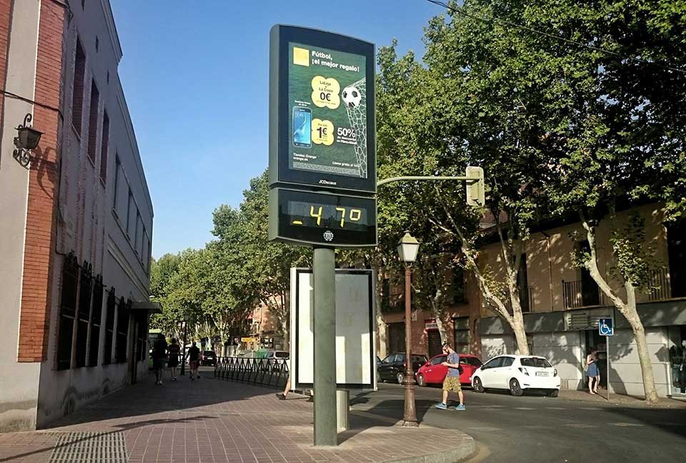 Temperaturas de récord en Alcalá
